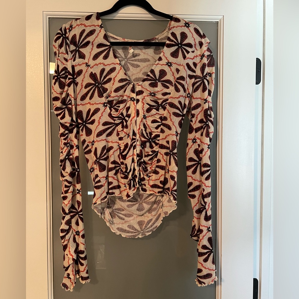 Free People Urban Outfitters Retro Style Top